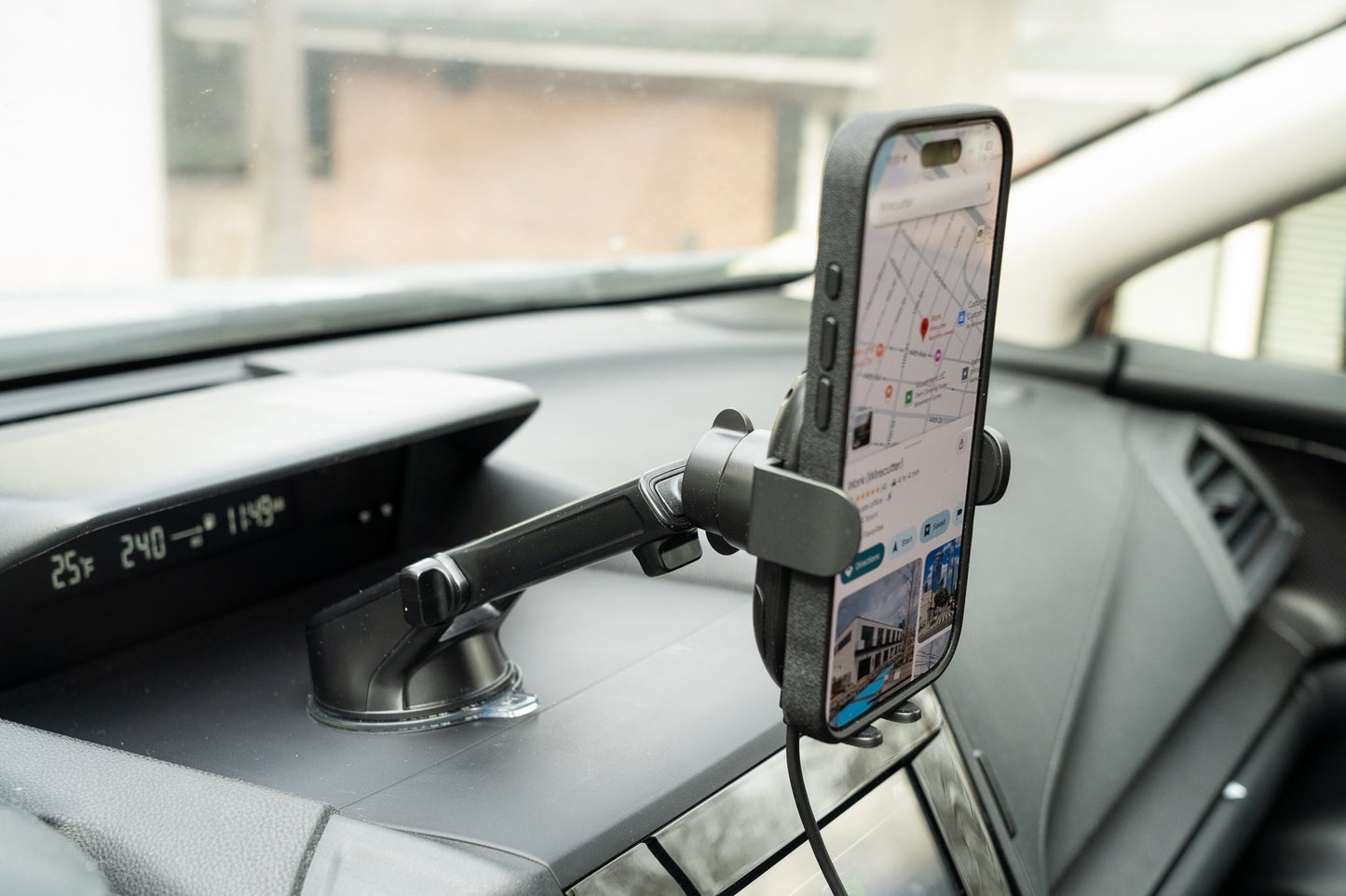 360° Car Suction Phone Holder Stand